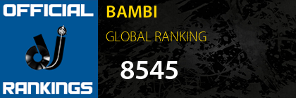 BAMBI GLOBAL RANKING