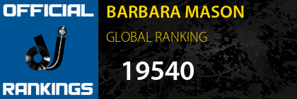 BARBARA MASON GLOBAL RANKING