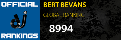 BERT BEVANS GLOBAL RANKING