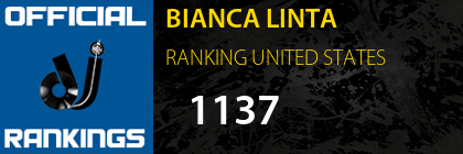 BIANCA LINTA RANKING UNITED STATES