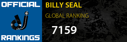 BILLY SEAL GLOBAL RANKING