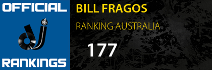 BILL FRAGOS RANKING AUSTRALIA