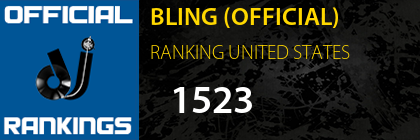 BLING (OFFICIAL) RANKING UNITED STATES