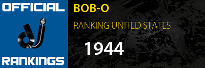 BOB-O RANKING UNITED STATES