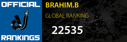 BRAHIM.B GLOBAL RANKING