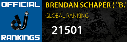 BRENDAN SCHAPER ( "B." ) GLOBAL RANKING