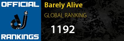 Barely Alive GLOBAL RANKING