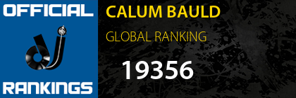 CALUM BAULD GLOBAL RANKING