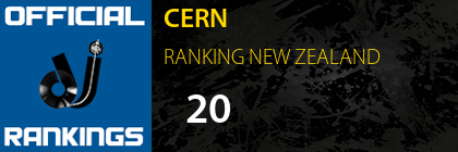 CERN RANKING NEW ZEALAND