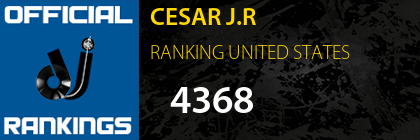 CESAR J.R RANKING UNITED STATES