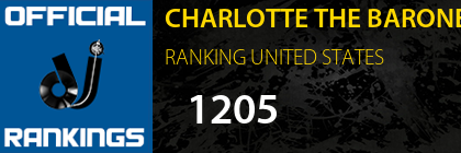 CHARLOTTE THE BARONESS RANKING UNITED STATES