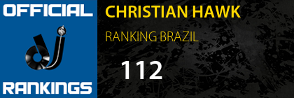 CHRISTIAN HAWK RANKING BRAZIL