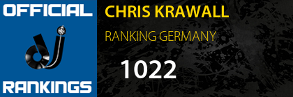 CHRIS KRAWALL RANKING GERMANY