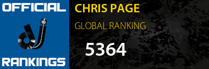 CHRIS PAGE GLOBAL RANKING
