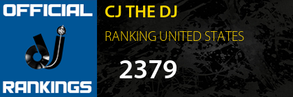 CJ THE DJ RANKING UNITED STATES