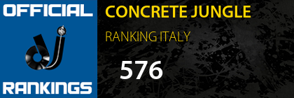 CONCRETE JUNGLE RANKING ITALY