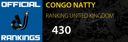 CONGO NATTY RANKING UNITED KINGDOM