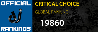 CRITICAL CHOICE GLOBAL RANKING