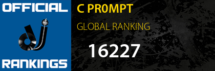 C PR0MPT GLOBAL RANKING