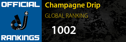 Champagne Drip GLOBAL RANKING