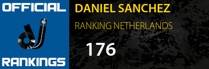DANIEL SANCHEZ RANKING NETHERLANDS