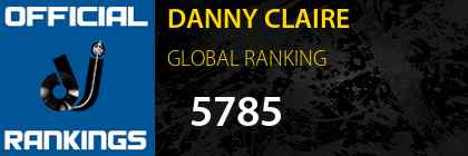 DANNY CLAIRE GLOBAL RANKING