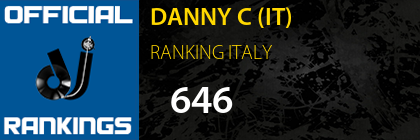 DANNY C (IT) RANKING ITALY