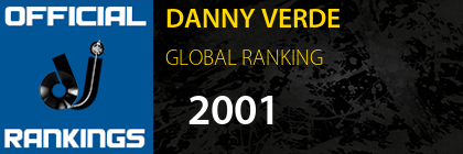 DANNY VERDE GLOBAL RANKING