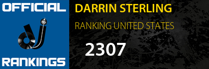 DARRIN STERLING RANKING UNITED STATES