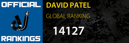 DAVID PATEL GLOBAL RANKING