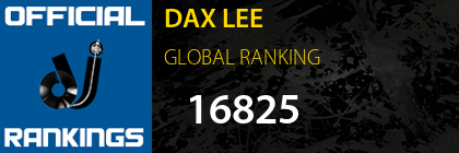 DAX LEE GLOBAL RANKING