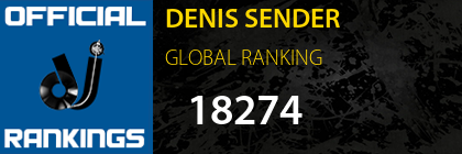 DENIS SENDER GLOBAL RANKING