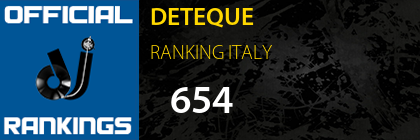 DETEQUE RANKING ITALY