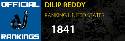 DILIP REDDY RANKING UNITED STATES