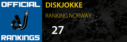DISKJOKKE RANKING NORWAY