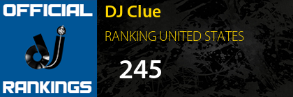 DJ Clue RANKING UNITED STATES