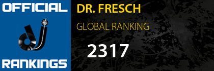 DR. FRESCH GLOBAL RANKING