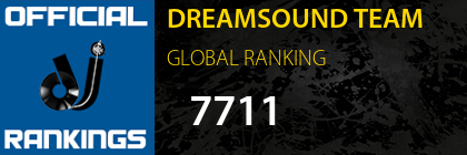 DREAMSOUND TEAM GLOBAL RANKING