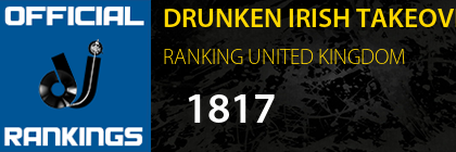 DRUNKEN IRISH TAKEOVER (DITO) RANKING UNITED KINGDOM