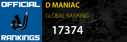 D MANIAC GLOBAL RANKING