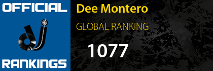 Dee Montero GLOBAL RANKING