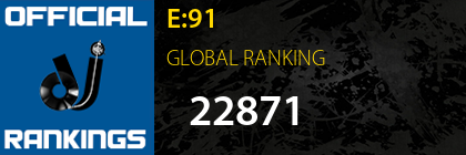 E:91 GLOBAL RANKING