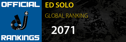 ED SOLO GLOBAL RANKING