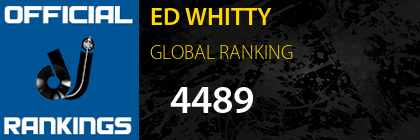 ED WHITTY GLOBAL RANKING