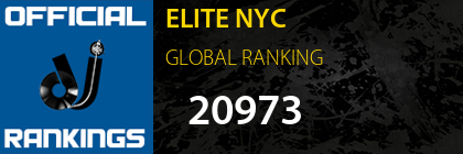 ELITE NYC GLOBAL RANKING