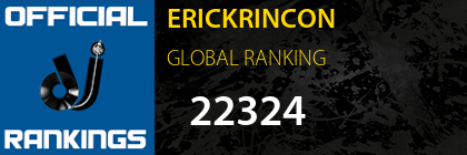 ERICKRINCON GLOBAL RANKING
