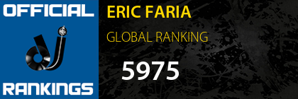 ERIC FARIA GLOBAL RANKING