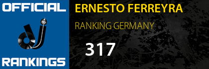 ERNESTO FERREYRA RANKING GERMANY