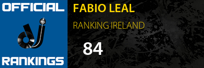 FABIO LEAL RANKING IRELAND