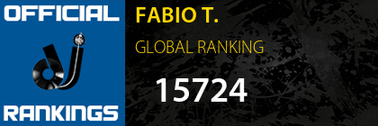 FABIO T. GLOBAL RANKING